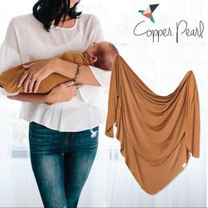 Copper Pearl Swaddle - Camel